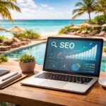 Estrategia de SEO para negocio de alojamiento turístico con enfoque en visibilidad digital y captación online.
