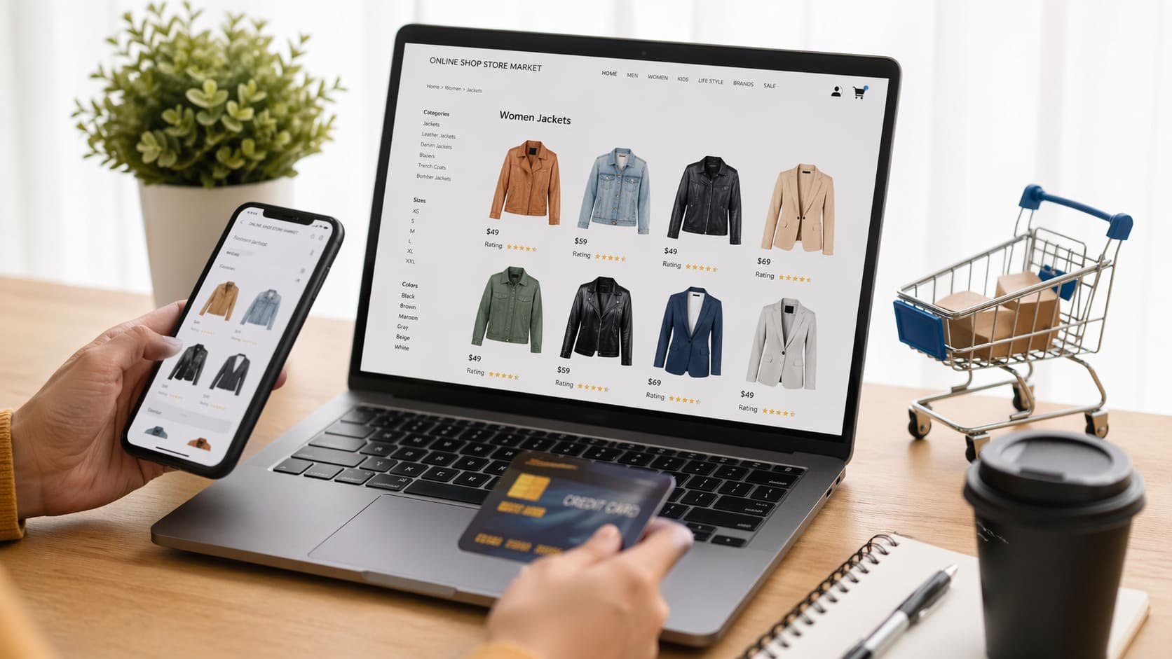 Profesional del sector Retail y Ecommerce analizando una estrategia de email marketing y ventas digitales en un entorno de comercio online