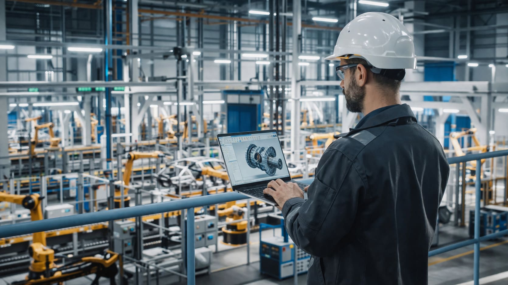 Imagen destacada sobre tienda online para el sector Industria e Ingeniería, con enfoque en digitalización, ecommerce y marketing digital en un entorno industrial